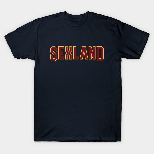 Sexland - Navy T-Shirt by KFig21